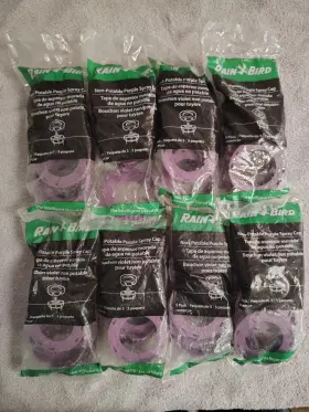Rain Bird 077985081973 8 5 Packs Of Non-potable Spray Head Cap For 1800 S. Sprinklers