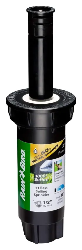 1803dshprs Rain Bird 077985082765 Pressure Regulating Prs Professional Dual Spray Pop-up Sprinkler