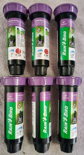 1804apnp Rain Bird 077985083908 Lot Of 6 Professional Non-potable Water Pop-up Sprinkler 4 Inch
