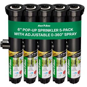 Rain Bird 077985097646 1806van 1800 Series Professional 6 Inch Pop Up Sprinkler Head 5 Pa