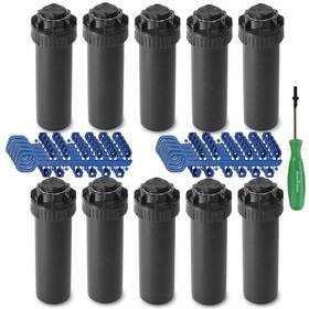 Rain Bird 077985098643 Rain-bird 5000 Series Rotor Sprinkler Head - 5004 Pc Model Adjustable 40-360
