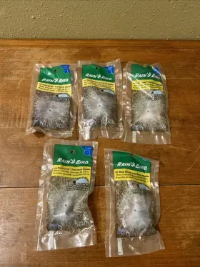 12dsf Rain Bird New Lot Of 5 Genuine Plastic 12 Ft. Full-circle Spray Nozzle