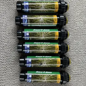 12sa-q Rain Bird Lot Of 7 Rainbird Sprinkler Head 22 Sa Fquarter Circle Simple-adjust Mini Rotor
