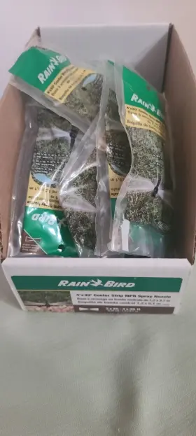 15cstc1 Rain Bird Lot Of 25 4ftx30ft Center Strip Mpr Spray Nozzles. All New In Package