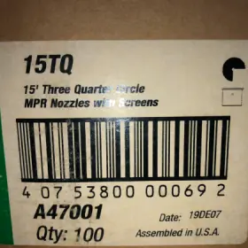 15tq Rain Bird 25 Pack Of 15ft Three Quarters Circle Mpr Sprinkler Nozzles 15tq Rain Bird 25 Pack Of 15ft Three Quarters Circle Mpr Sprinkler Nozzles