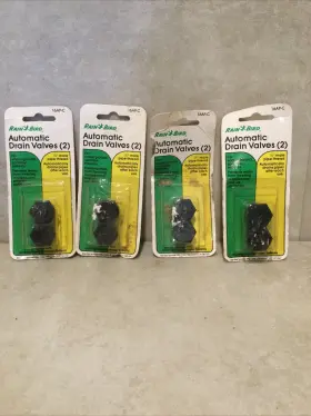 16ap-c Rain Bird 4 Pkgs Of 2 Automatic Drain Valves 1/2 Inch 16ap-c Rain Bird 4 Pkgs Of 2 Automatic Drain Valves 1/2 Inch