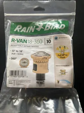 18-360 Rain Bird 6 Pcs R-van Adjustable Rotary Sprinkler Nozzles Irrigation Lawn