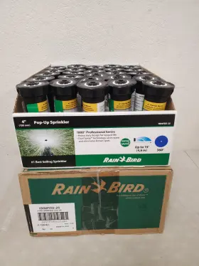 1804fds-25 Rain Bird 25 1800 Series 4 Inch Pop-up Dual Spray Full Circle Pattern Sprinkler 1804fds-25 Rain Bird 25 1800 Series 4 Inch Pop-up Dual Spray Full Circle Pattern Sprinkler