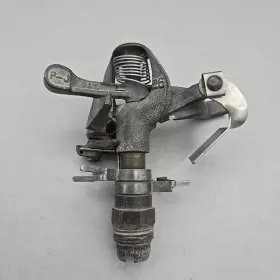 25pjdsc Rain Bird Vintage Pj #25 Brass Impact Adjustable Sprinkler Head