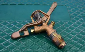 30bh Rain Bird 3/4 Inch Brass Impact Sprinkler Full Circle High Durability