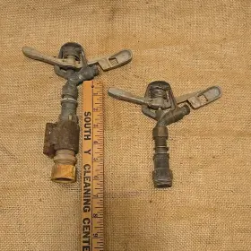 30ef Rain Bird 2 Vintage Rainbird 30e Brass Impact Sprinkler Inch Untested Parts