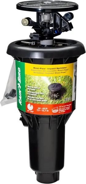 Rain Bird 313100918961 Ag-5 All Gallonage Pop-up Impact Sprinkler Adjustable 20 - 360 Patt