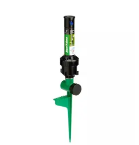 Sq.ft.32sa Rain Bird 32saspg 3200 Gear Drive Rotor Sprinkler On A Spike With Curtain Technology