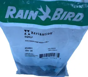 X54901 Rain Bird 739460025635 Xerigation Sqhlf Xeri Press Comp Nozzle Half Qty 25