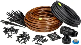 Rain Bird 744110132168 Gardenkit Drip Irrigation Raised Bed Garden Watering Kit