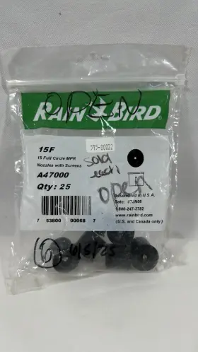 A47000 Rain Bird 15f Mpr Nozzles With Screens 15 Full Circle 360 Qty 25 New