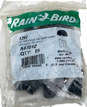 A47012 Rain Bird Half Circle -12h-12ft Mpr Nozzles With Screens Lot Of 25