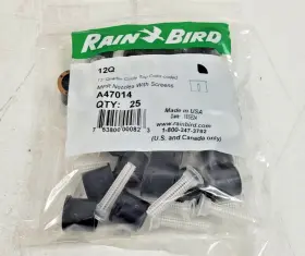 A47014 Rain Bird Qty. 25 12ft Quarter Circle Mpr Nozzles With Filter Baskets 12q New