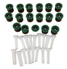 Rain Bird A4701801 Rainbird 8ft Full Circle Top Color-coded Mpr Nozzle W Screen Lot Of 17