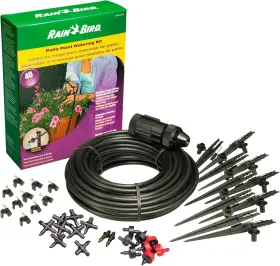 A51003b Rain Bird Patiokit Drip Irrigation Patio Watering Kit Connects To Faucet 1/4 Inch