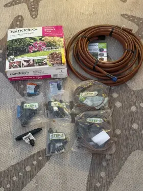 A51253 Rain Bird Raindrip Drip Irrigation Tree And Shrub Kit Garden Efficient Watering System Part