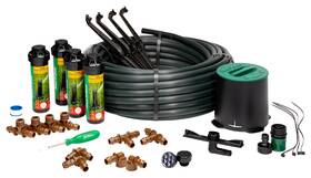 Rain Bird B09mg5p94w 32he In-ground Pro Rotor Sprinkler System Kit Click-n-go Garden Hose