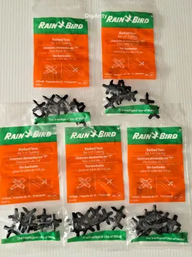 Bt25 Rain Bird Bt25/10 50 Pcs - Non-threaded Barbed Tubing Tee 1/4 Inch 5pk Of 10pcs Bt25 Rain Bird Bt25/10 50 Pcs - Non-threaded Barbed Tubing Tee 1/4 Inch 5pk Of 10pcs