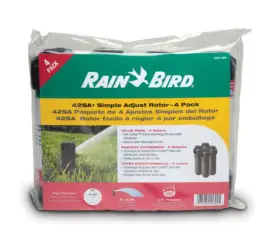 Ed42sa Rain Bird 4pk 4-pack 42sa Rotor Sprinkler Heads Curtain Nozzle Large Lawn Water Spray