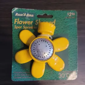 Fsc-300-wmflower Rain Bird Fsc-300-wm Vintage Stationary Sprinkler Yellow