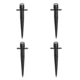 Ilb4pksx Rain Bird 0-13 Gph Full Circle Pattern Inline Micro Bubblers On Stake 4-pack