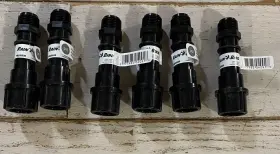 Prs05030 Rain Bird New Lot Of 6 Pressure Regulator Retrofit Riser 1/2ftft