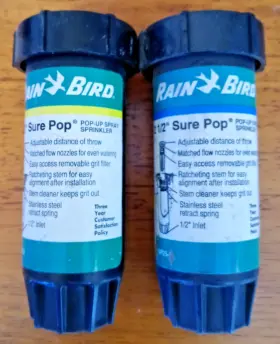 Sp25-q Rain Bird Sp25q Sp25f Lot Of 2 Sure Pop Up Sprinkler 1/2 Inch 15f And 15q Full Quarter Sp25-q Rain Bird Sp25q Sp25f Lot Of 2 Sure Pop Up Sprinkler 1/2 Inch 15f And 15q Full Quarter