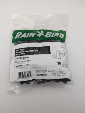 Sw10-75 Rain Bird 1-gph Pressure Compensating Drip Irrigation Dripper 75-pack