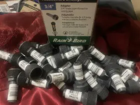 Swga075s Rain Bird Box Of 36 3/4 Inch Male Thread To Swing Pipe Sprinkler Acc. New