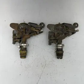 U6id Rain Bird Lot Of 2 Vtg Brass Impact Sprinkler Head U6id Rain Bird Lot Of 2 Vtg Brass Impact Sprinkler Head