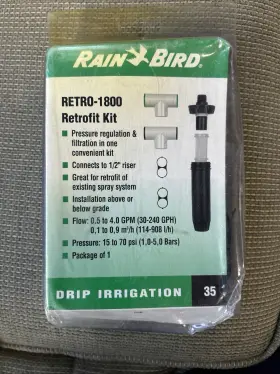X21050 Rain Bird Drip Irrigation Retrofit Kit 1800 Series