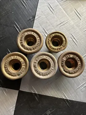 4073c Rain Jet Nos Vintage Brass Sprinkler Lot