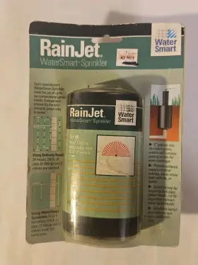 Rs-20h Rain Jet Vintage Water Smart Sprinkler Small Half Circle 8-12ft Radius Nos Rs-20h Rain Jet Vintage Water Smart Sprinkler Small Half Circle 8-12ft Radius Nos