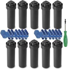 5004 Rainbird 300481427854 Rain Bird 5000 Series Rotor Sprinkler Head - Pc Model Adjustable 10pack