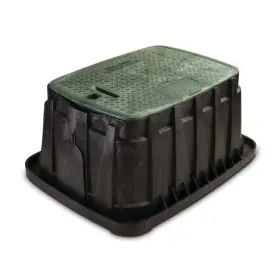 Rainbird 753810016128 Rain Bird Vbjmb - Jumbo Valve Box With Green Lid