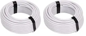 100050100 Raindrip 1/4-inch Drip 0.25 Inches X 50 Feet Pack Of 2 White 100050100 Raindrip 1/4-inch Drip 0.25 Inches X 50 Feet Pack Of 2 White