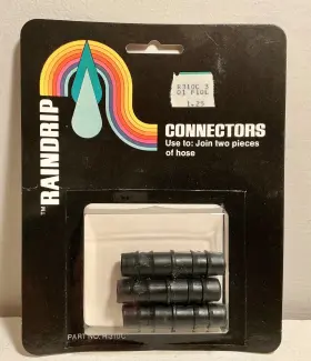 R-310c Raindrip Box Of 10 Nos Hose Connectors 30 Total