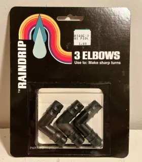 R-315c Raindrip Box Of 9 Nos Elbow Connections 24 Total