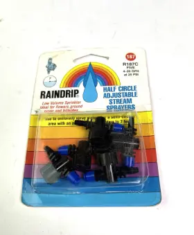 R187c Raindrip Half Circle Adjustable Stream Sprayers 5pcs New