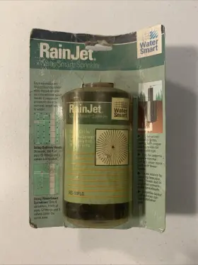 Rs-10flg Rainjet New Vintage Rain Jet Water Smart Sprinkler 28 - 35 Circle Coverage