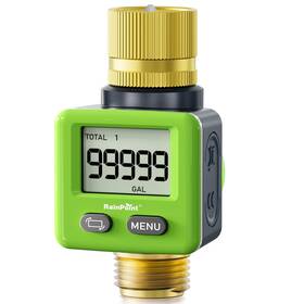 Rainpoint B0fr8h1rxh Water Flow Meter 5% Accuracy Pure Brass Inlet And Outlet