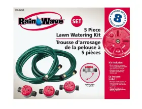 Rw-5wk8 Rainwave 5 Piece Lawn Watering Kit. Sprinkler Kit