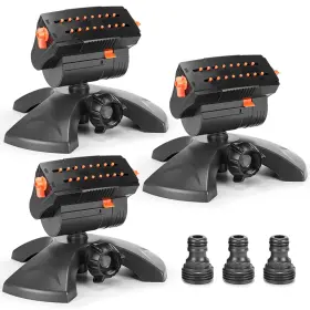Reallnaive-sprinklers-4 Reallnaive 3 Pcs Adjustable Oscillating Sprinkler 4 Way Abs Lawn Covers 4000 S Reallnaive-sprinklers-4 Reallnaive 3 Pcs Adjustable Oscillating Sprinkler 4 Way Abs Lawn Covers 4000 S