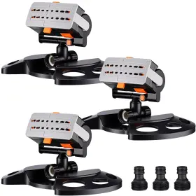 Reallnaive-sprinklers-5 Reallnaive 3 Pcs Adjustable Oscillating Sprinkler 4 Way Abs Lawn Covers 4000 S Reallnaive-sprinklers-5 Reallnaive 3 Pcs Adjustable Oscillating Sprinkler 4 Way Abs Lawn Covers 4000 S