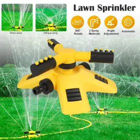 Redtagtown 601549004605 360 Auto Rotating Lawn Sprinklers Garden Spray Grass Watering Irrigation System